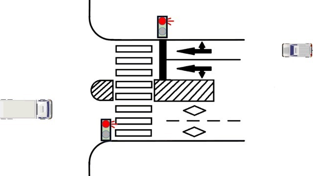 圖1 二次過(guò)街