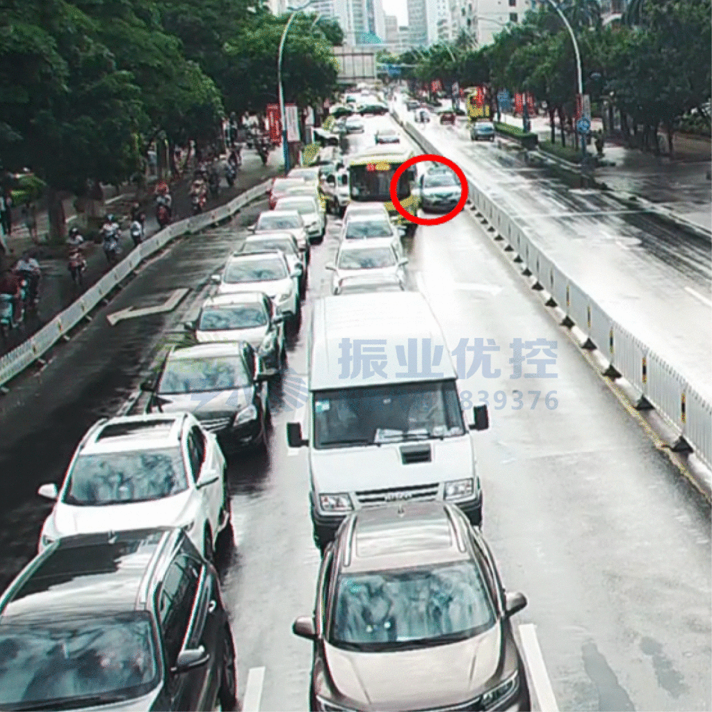 圖4  東進(jìn)口左轉(zhuǎn)車(chē)流出現(xiàn)斷流