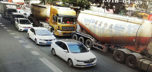 圖6 優(yōu)化前北進(jìn)口機動車排隊情況