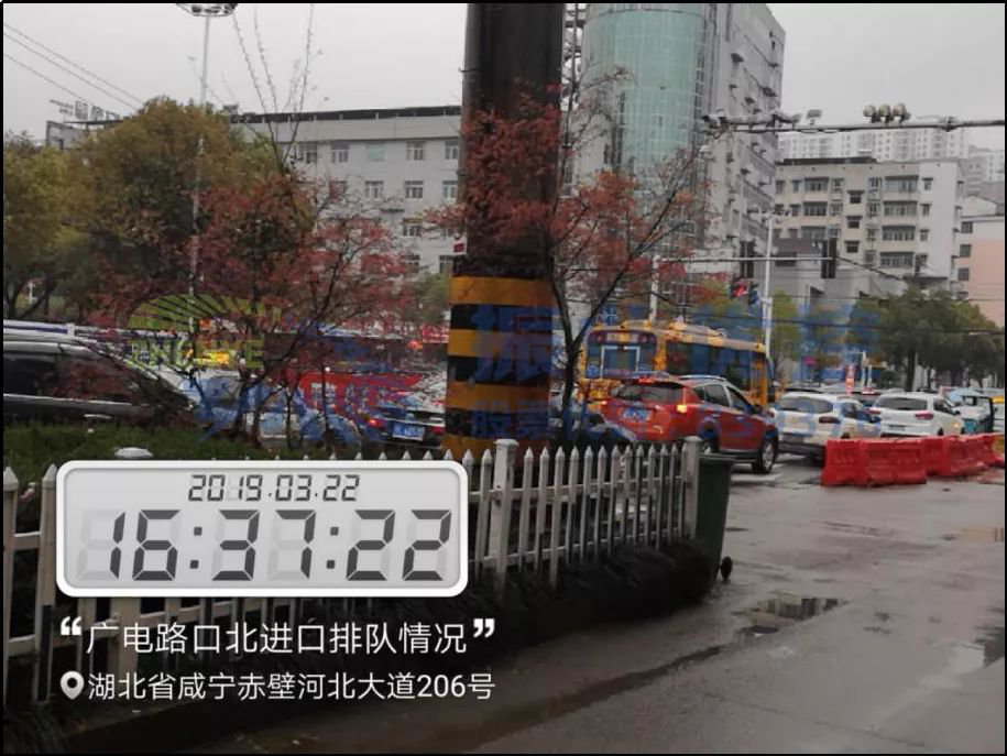 圖2?廣電路口北進口排隊示意圖