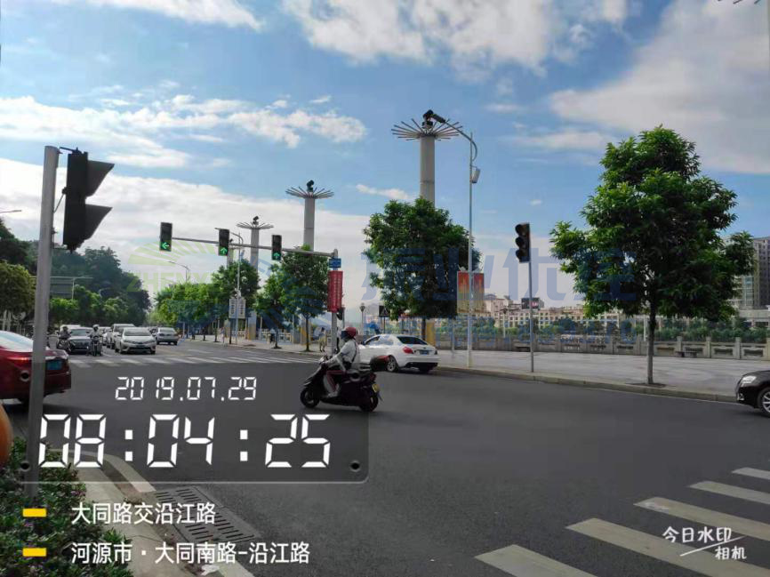 圖9 路口沖突減少，無車輛滯留路口