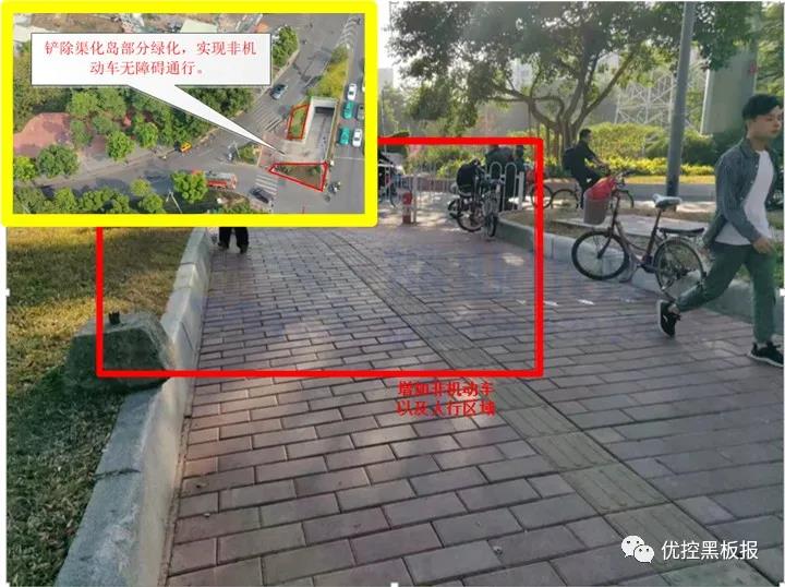 圖6 行人、非機(jī)動(dòng)車道通行區(qū)域