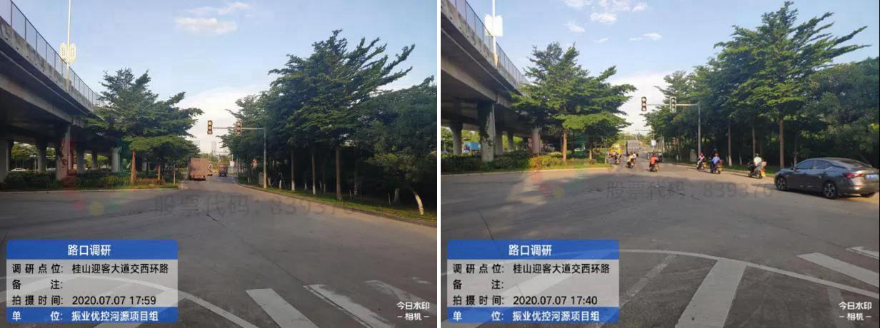 圖 12 晚高峰西環(huán)路往迎客大道北往東左轉(zhuǎn)方向交通情況（優(yōu)化后）