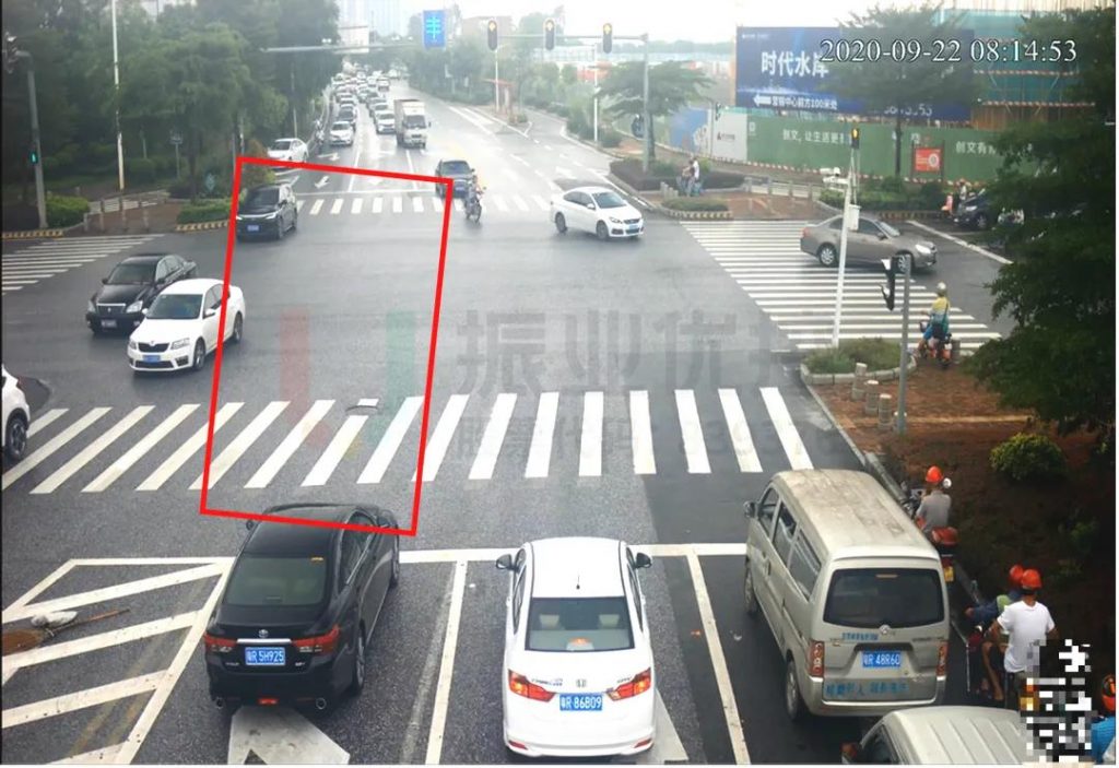 圖5 南進口車流斷流情況