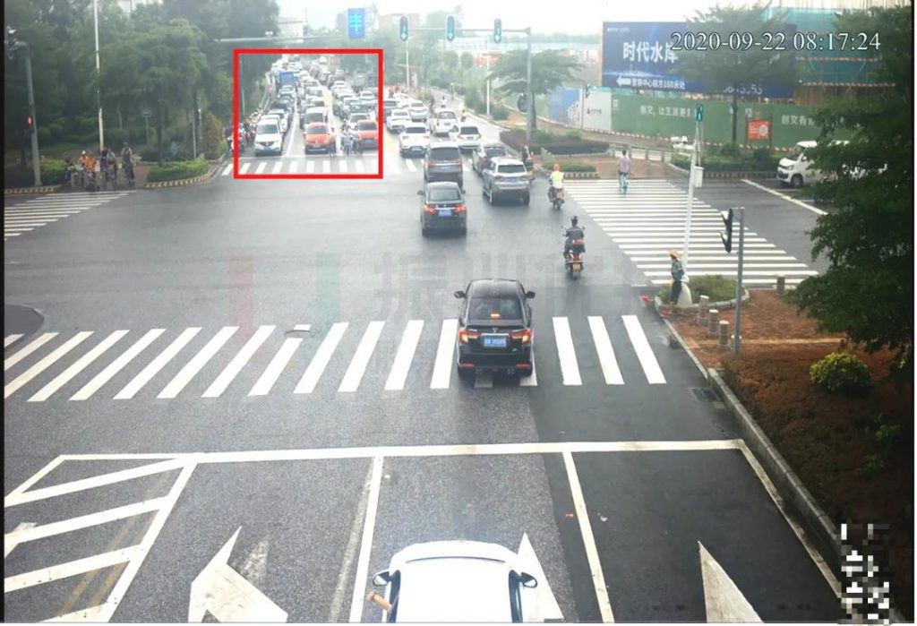 圖4 南進口車輛排隊情況（優(yōu)化前）