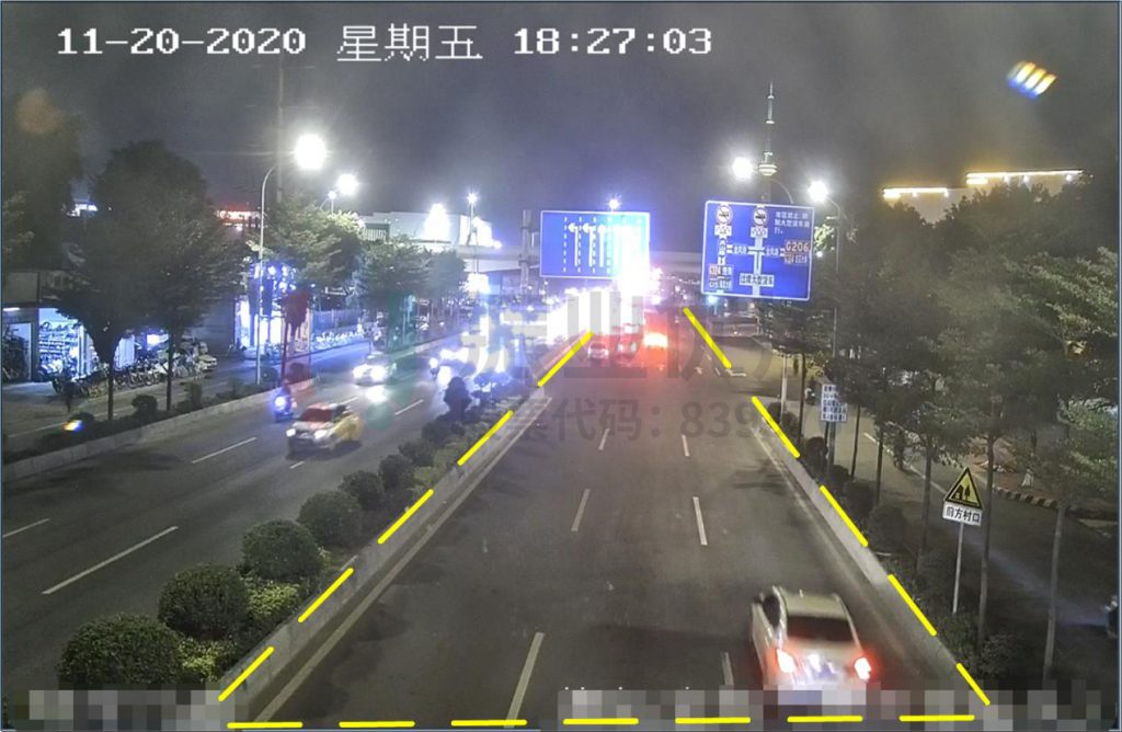 圖10 路口晚高峰北進(jìn)口排隊情況（優(yōu)化后）