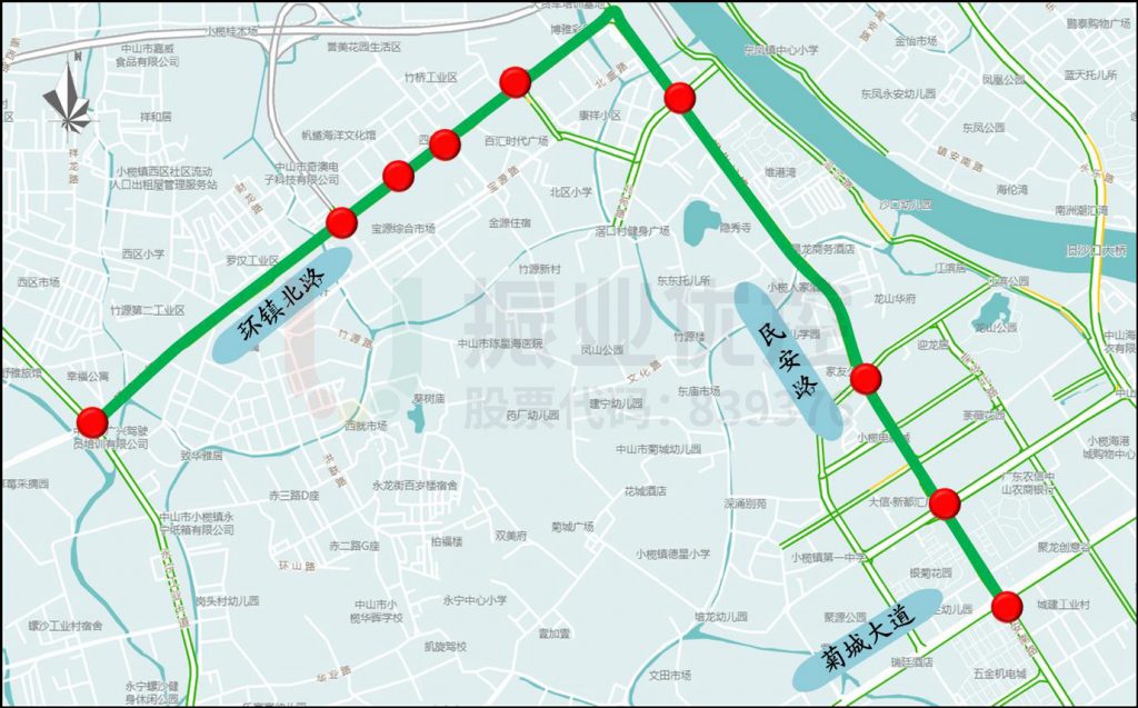 通往展會主要線路涉及的重點路口