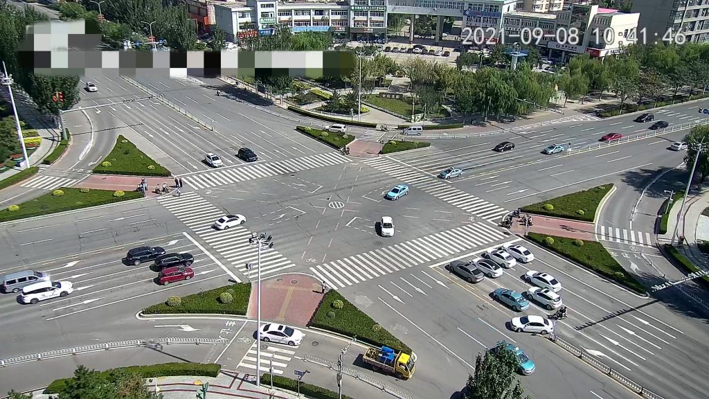 圖11 朝陽大街-中興北路、勝利路-盛華大街路口設置左轉待轉區(qū)后