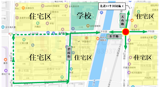 圖1 路口點位示意圖