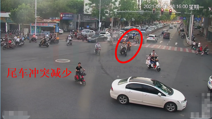 圖11 尾車(chē)沖突減少（優(yōu)化后）