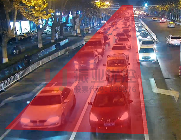 圖?4?中興大街-守敬路北進(jìn)口車輛排隊圖