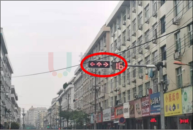 圖8 其他不符合標(biāo)準(zhǔn)的信號燈發(fā)光單元