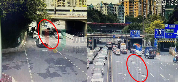 圖10 可變導向車道